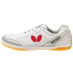 Butterfly Lezoline Zero Sko White/red