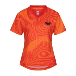 Dame Butterfly T-shirt KARIYA Lady Rød