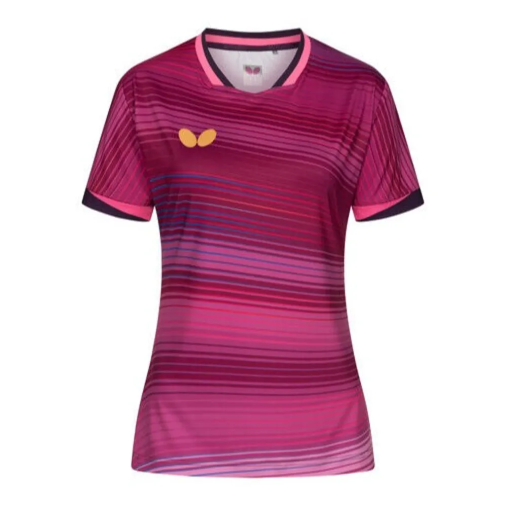 Dame Butterfly T-shirt NAGANO Lady Lilla