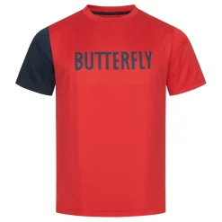 Butterfly T-shirt Toc Rød